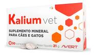 Suplemento Kalium Vet para Cães e Gatos 30 Comprimidos Suplemento Kalium Vet para Cães e Gatos 30 Comprimidos