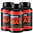 Suplemento kit 3x Testo Power Max Catuaba Zinco Feno Boro L- arginina 360 Cápsulas