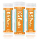 Suplemento KspTabs Sunrise Citrus Hydration, pacote com 3 Suplemento KspTabs Sunrise Citrus Hydration, pacote com 3