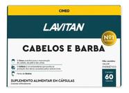 Suplemento Lavitan Cabelos e Barba Cimed 60 Cáps Crescimento e Força Quantidade:60 Cápsulas
