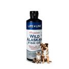 Suplemento Life Line Pet Nutrition Óleo de peixe selvagem do Alasca 490 ml
