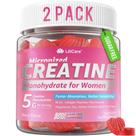 Suplemento LILICARE Creatina para Mujeres con BCAA, Colágeno 120 unidades