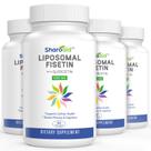 Suplemento Lipossomal de Fisetina 1200mg com Quercetina Sharoaid