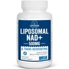 Suplemento Lipossomal NAD+ 500mg + Trans-Resveratrol 300mg