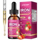 Suplemento líquido de ferro CNCHEF 18 mg com vitamina C, B12, B6 e zinco