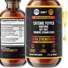 Suplemento líquido de pimenta caiena HERBIFY Immune Heart 60ml