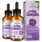 Suplemento Líquido Lipossomal de Ashwagandha Saglikli 60 mL 2000 mg