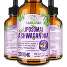Suplemento Líquido Lipossomal de Ashwagandha Saglikli 60 mL 2000 mg