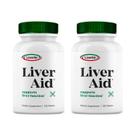 Suplemento LIVERITE Liver Aid, pacote com 2, 120 comprimidos (total de 240)