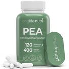Suplemento LonglifeNutri Palmitoiletanolamida 400 mg 120 cápsulas