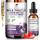 Suplemento MABEFY Milk Thistle Liver Cleanse 230 mg de silimarina