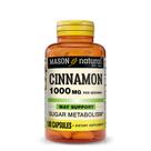 Suplemento Mason Natural Canela 1000 mg Cápsulas 100 unidades