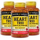 Suplemento MASON NATURAL Heart Trio-Co Q10, vitamina E e óleo de peixe