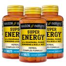 Suplemento MASON NATURAL Super Energy 60 comprimidos (pacote com 3)