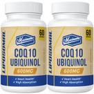 Suplemento Mecinalis Lipossomal CoQ10 Ubiquinol 600 mg 120 cápsulas gelatinosas