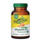 Suplemento MegaFood de vitamina D3 1000 UI de suporte imunológico