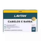 Suplemento Men Cabelo E Barba com 60 Capsulas Lavitan