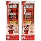 Suplemento Menper Emulsion De Escocia Cherry 192 ml de óleo de fígado de bacalhau, pacote com 2 unidades
