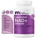 Suplemento Micro Ingredients NAD+ lipossomal 1000 mg 120 cápsulas