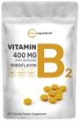 Suplemento: microingredientes: riboflavina, vitamina B2, 400 mg