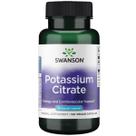 Suplemento mineral Citrato de potássio Swanson 99mg 120 cápsulas