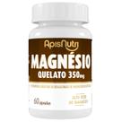 Suplemento Mineral Magnésio Quelato 350mg 60 Cáps ApisNutri Suplemento Mineral Magnésio Quelato 350mg 60 Cáps ApisNutri