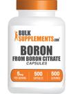 Suplemento mineral Suplementos a granel Citrato de boro 5 mg 500 cápsulas