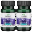 Suplemento Mineral Swanson Hierro 18 mg Fumarato Ferroso 120 Cápsulas
