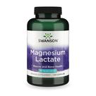 Suplemento mineral Swanson Lactato de Magnésio 84 mg 120 cápsulas