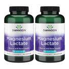 Suplemento mineral Swanson Lactato de Magnésio 84 mg 120 cápsulas