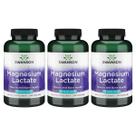 Suplemento mineral Swanson Lactato de Magnésio 84 mg 120 cápsulas