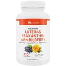 Suplemento ML Naturals de luteína e zeaxantina com mirtilo 120 cápsulas
