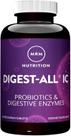 Suplemento MRM Nutrition Digest-All IC Probióticos e Enzimas Digestivas 30 porções