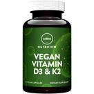 Suplemento MRM Nutrition Vegan de Vitamina D3 e K2 60 porções