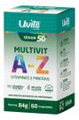 Suplemento Multivitamínico A Z Senior Uvits 60 Cápsulas