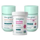 Suplemento multivitamínico diário para mulheres True Grace One 40+