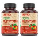 Suplemento multivitamínico e mineral vegano DEVA 90 comprimidos x2