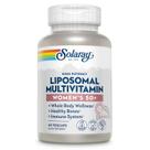 Suplemento multivitamínico lipossomal SOLARAY para mulheres com mais de 50 a 60 cápsulas vegetais