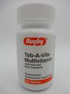Suplemento Multivitamínico Rugby Tab-A-Vite com Ferro 100 comprimidos