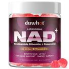Suplemento NAD Gummies duwhot Lipossomal 900 mg 60 quilates sem açúcar