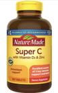 Suplemento Nalkot Super C com vitamina D3 e zinco 200 comprimidos Suplemento Nalkot Super C com vitamina D3 e zinco 200 comprimidos