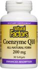 Suplemento Natural Factors Coenzima Q10 200 mg 30 cápsulas gelatinosas