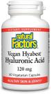 Suplemento Natural Factors Hyabest Hyaluronic Acid 60 cápsulas