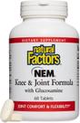 Suplemento Natural Factors NEM Knee & Joint 60 comprimidos