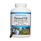 Suplemento Natural Factors Omega Factors Óleo de Linhaça 360 Cápsulas Gelatinosas