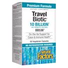 Suplemento Natural Factors TravelBiotic 60 cápsulas