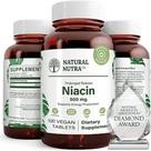 Suplemento Natural Nutra Time-Release Slow Niacina 500 mg x100