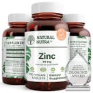 Suplemento Natural Nutra Zinco Gluconato 50 mg 100 Vegano