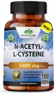 Suplemento NaturaLife Labs A Higher Standard NAC 1600mg 100 cápsulas