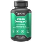 Suplemento Naturalis Vegan Ômega 3 DHA EPA DPA 60 Softgels